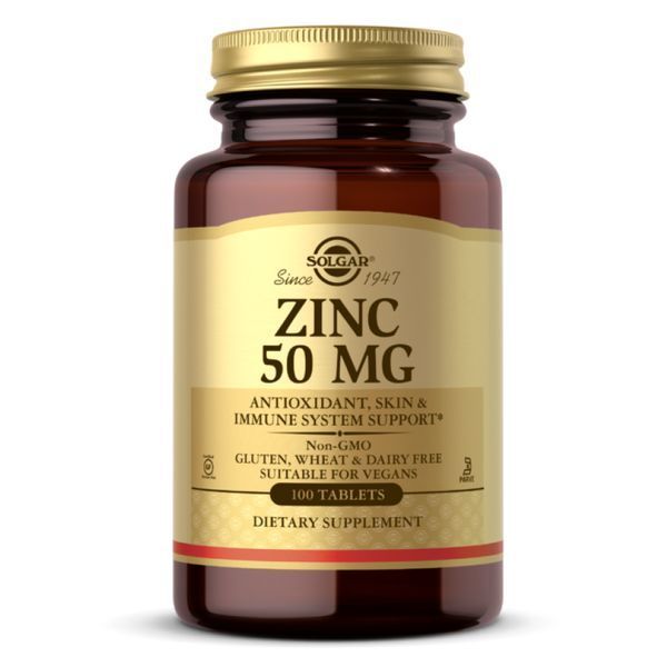 Zinc 50mg - 100 tabs 10273 фото Zinc 50mg - 100 tabs 10273 фото