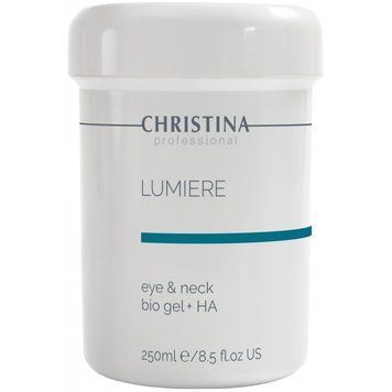 Гель Люмире с гиалуроновой кислотой для кожи вокруг глаз Christina Lumiere Eye & Neck Bio Gel + HA 250 мл CHR166 фото