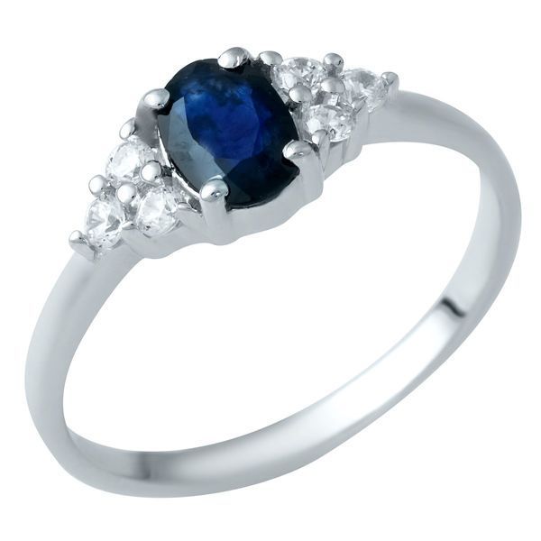 Срібна каблучка з натуральним сапфіром 1.335ct, вага виробу 2,35 гр (1938263) 17.5 розмір 1938263 фото Срібна каблучка з натуральним сапфіром 1.335ct, вага виробу 2,35 гр (1938263) 17.5 розмір 1938263 фото