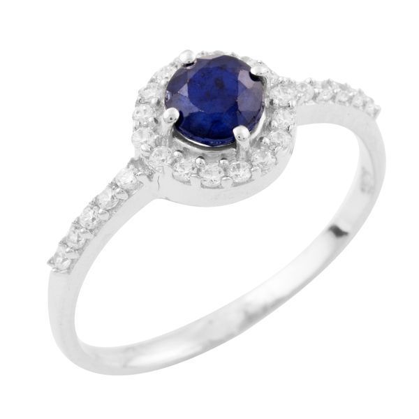 Срібна каблучка з натуральним сапфіром 1.065ct, вага виробу 1,6 гр (1236611) 17.5 розмір 1236611 фото Срібна каблучка з натуральним сапфіром 1.065ct, вага виробу 1,6 гр (1236611) 17.5 розмір 1236611 фото