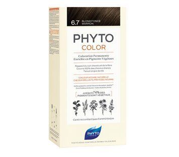 Фито Фитоколор крем-краска 6.7 темно-русый каштановый Phyto PhytoColor Permanent Color 6.7 РН10025 фото