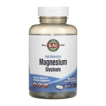 Magnesium Glycinate - 90 softgels 32237 фото