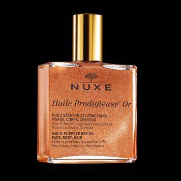 Нюкс Чудова суха золота олія для шкіри та волосся Nuxe Huile Prodigieuse Or, 50 мл 3264680009785 фото