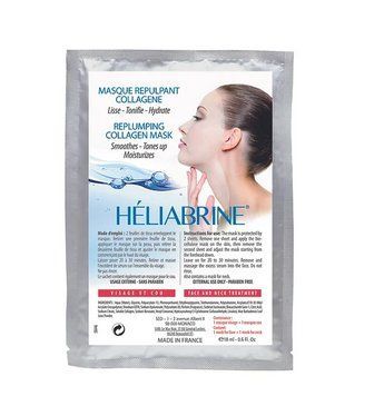 Heliabrine Біоцелюлозна маска-заповнювач зморщок для обличчя та шиї Collagen Masks For Face 18 мл 397 фото
