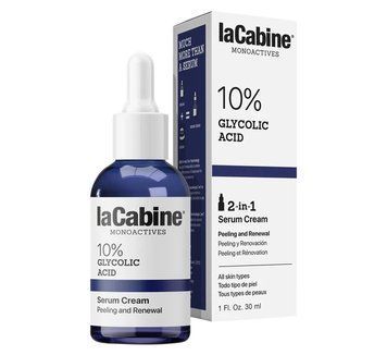 Крем-сыворотка с отшелушивающим эффектом для обновления кожи лица MONOACTIVE 10% GLYCOLIC ACID SERUM CREAM LaCabine, 30 мл MAPD-03523 фото