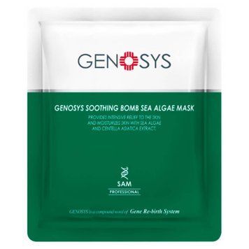 Тканинна маска з водоростями від набряку Genosys Soothing Bomb Sea Algae Mask 25 г Sea Algae Mask 25 г фото