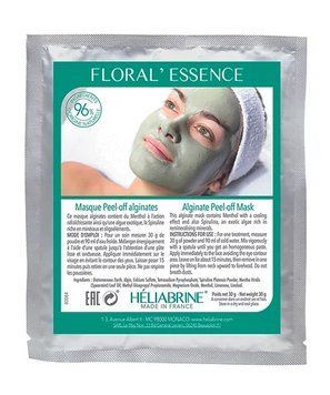 Heliabrine Ревіталізуюча альгінатна маска зі спіруліною Floral Essence Alginate Peel-off Mask 30 г 1098 фото