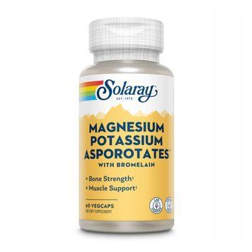 Magnesium & Potassium Asporotate - 60 vcaps 23538 фото