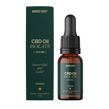 CBD Oil Isolate 1000 mg Orange - 10 ml 28866 фото