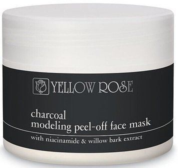 Маска с древесным углем Charcoal modeling face mask Yelow rose 25 гр 1040701 фото