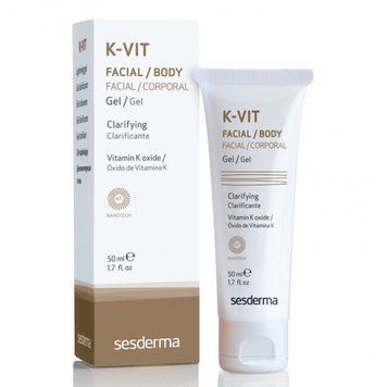 Гель укрепляющий стенки сосудов SeSDerma K-Vit Facial Body Gel 50 мл 40001859 фото