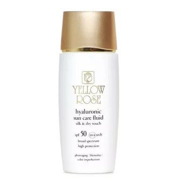 Cонцезахисний флюїд Hyaluronic Fluid Silk & Dry Touch SPF 50 Yellow Rose, 50 мл 1020802 фото