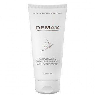 Антицеллюлитный крем для тела с экстрактом кофейных зерен Anti-Cellulitic Cream with Coffee Corns Demax 200мл lot 118 фото