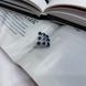Серебряное кольцо с сапфиром nano 1.775ct, вес изделия 3,7 гр (2174653) 17 размер 2174653 фото 3
