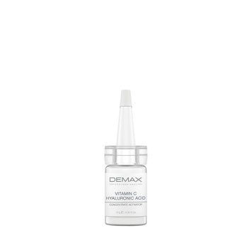 Активная сыворотка Витамин С+ гиалуроновая кислота Concentrate-Activator Vitamin C + Hyaluronic aci 10гр Dema lot 098-1 фото